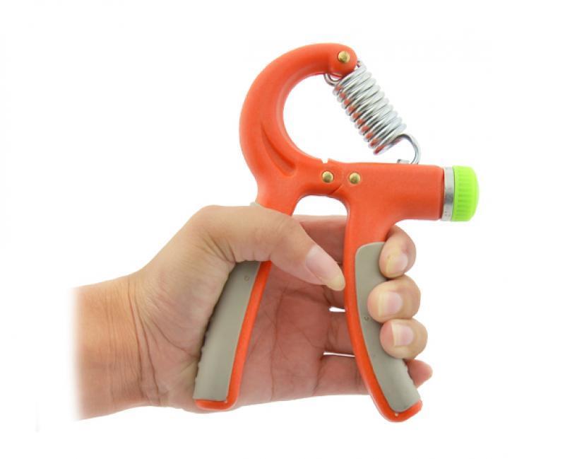 Orange Adjustable Wrist Machine Sports Forearm Grip Training Equipment