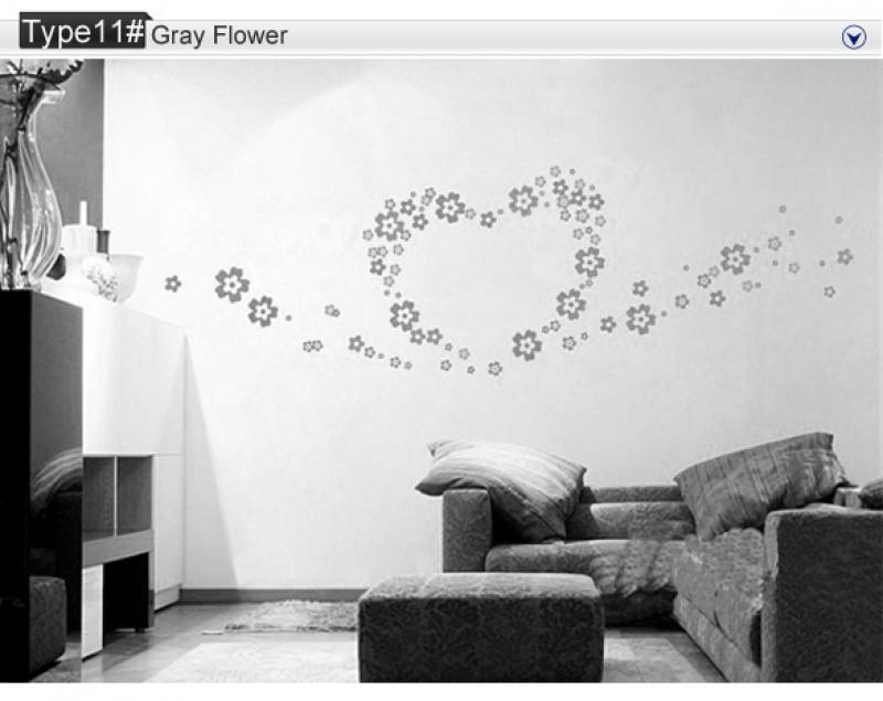 17 Types EP98 Removable Wall Stickers Vinyl Decals Paper Mural Home Decorations