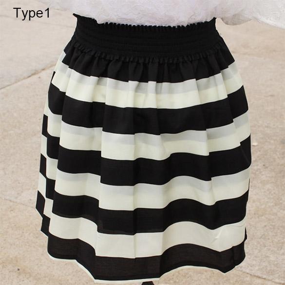 womens vintage stripes bow high waisted casual skater mini dress skirt ebay womens vintage stripes bow high waisted casual skater mini dress skirt ebay