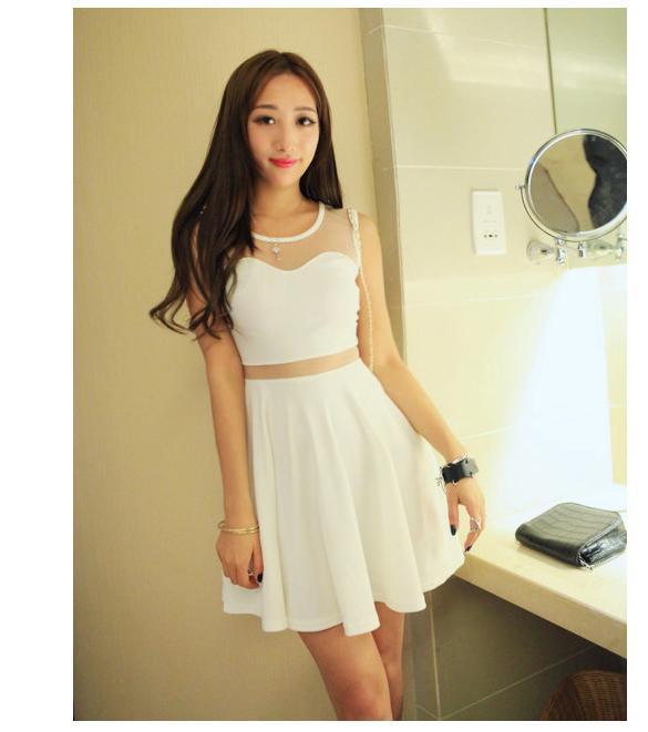 korean casual clubwear evening cocktail mini vest korean casual clubwear evening cocktail mini vest