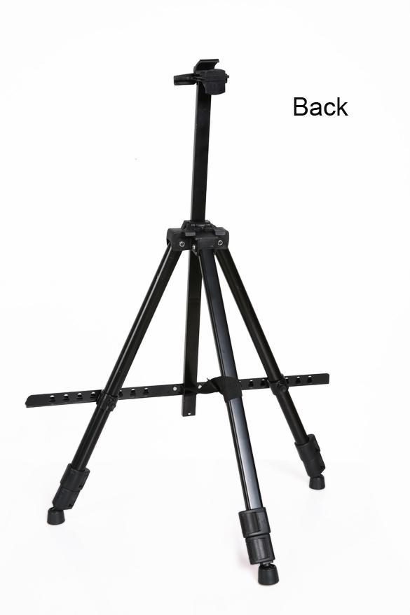 Black paint Tripod Display Exhibition Art Adjustable Folding Easel
