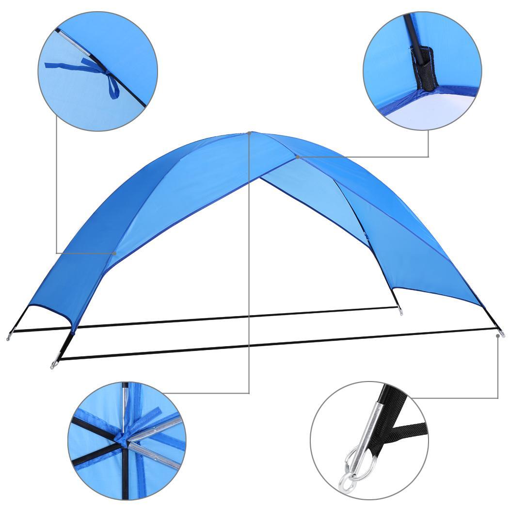 Outdoor Beach Furniture Cabana Pop Up Tent Umbrella Sun Shelter Canopy ...