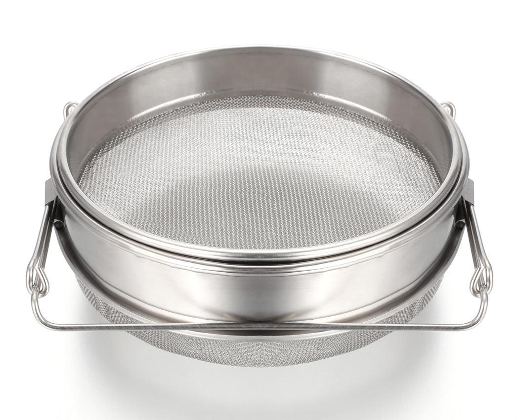 Honey Strainer Double Sieve Stainless Steel Beekeeping Equipment Filter
