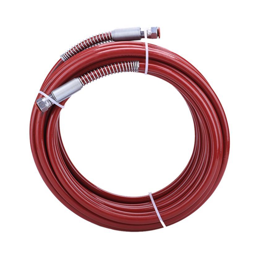 50' 1/4" 3300 PSI Red Airless Paint Spray Hose for Most Airless Paint Sprayers eBay