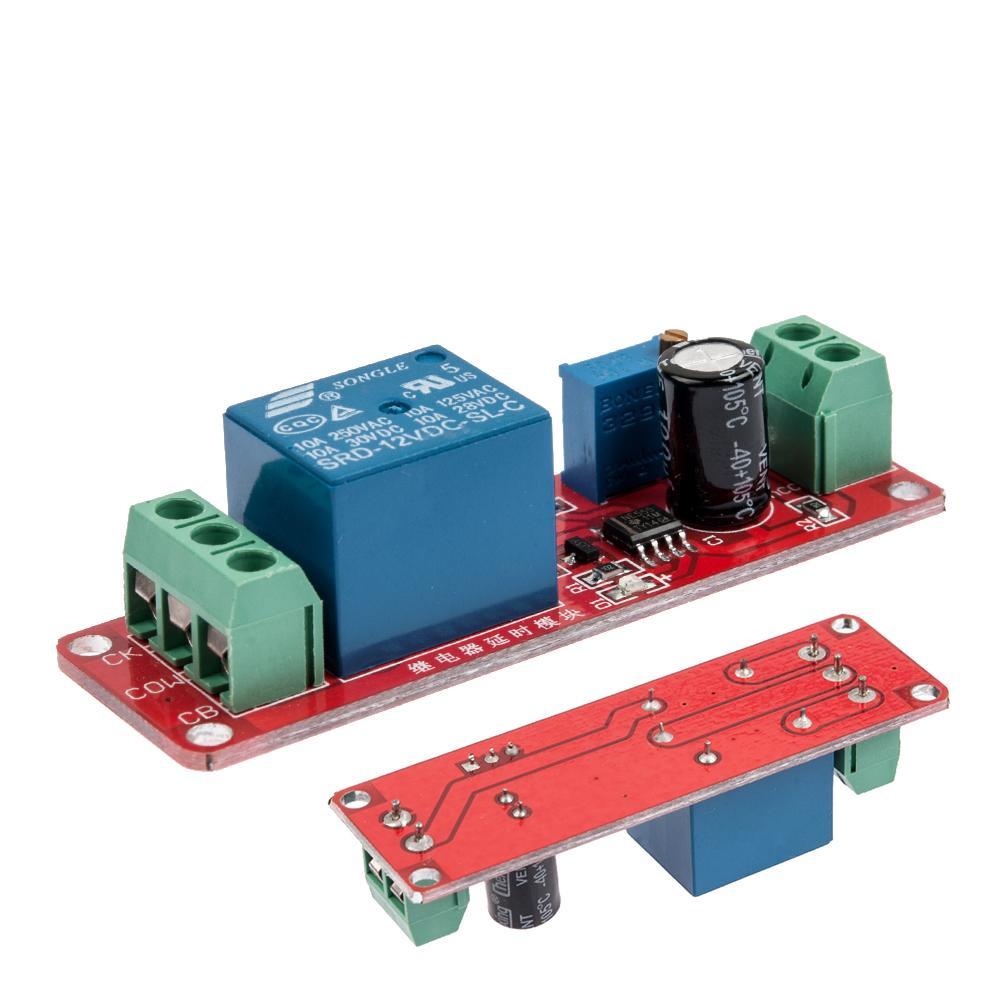 Rele temporizador 555 monostable