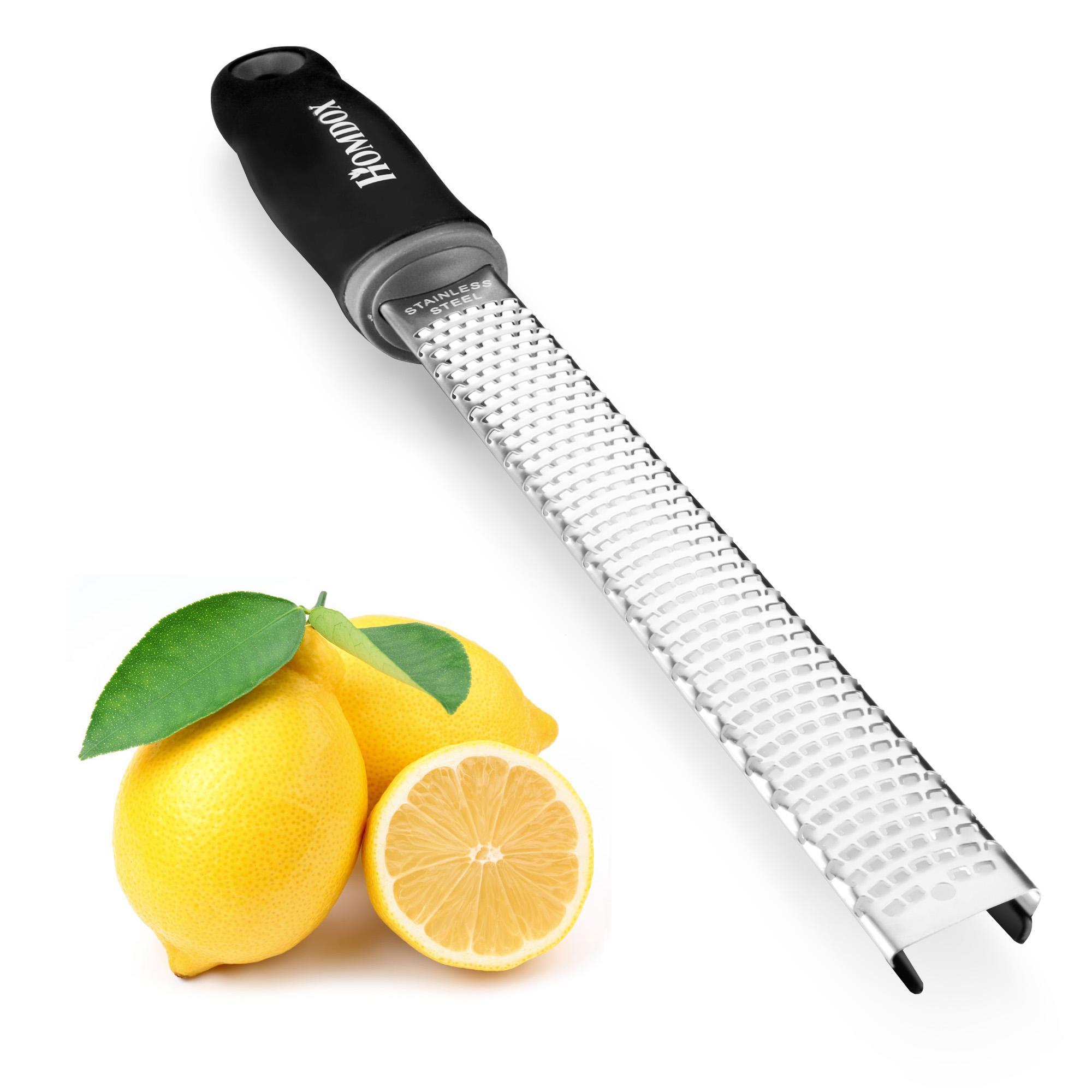 Homox Multipurpose Zester Grater for Lemon/Citrus/Cheese Stainless