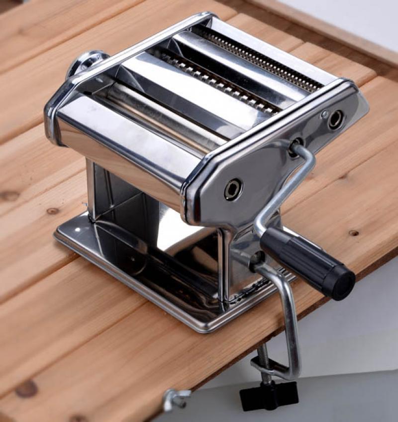 7" Pasta Maker Roller Machine Dough Making Fresh Noodle Maker Stainless