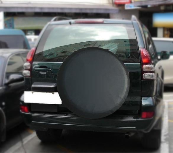 Spare Tire Cover 235/75R16 29" 30" 31" NEW 28.8"31.7" Black Plain FV88