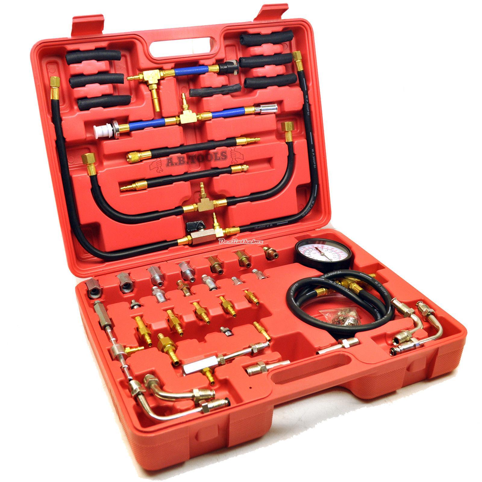 FUEL INJECTION PRESSURE TEST KIT (For Petrol & Diesel Engines includes adaptors) eBay