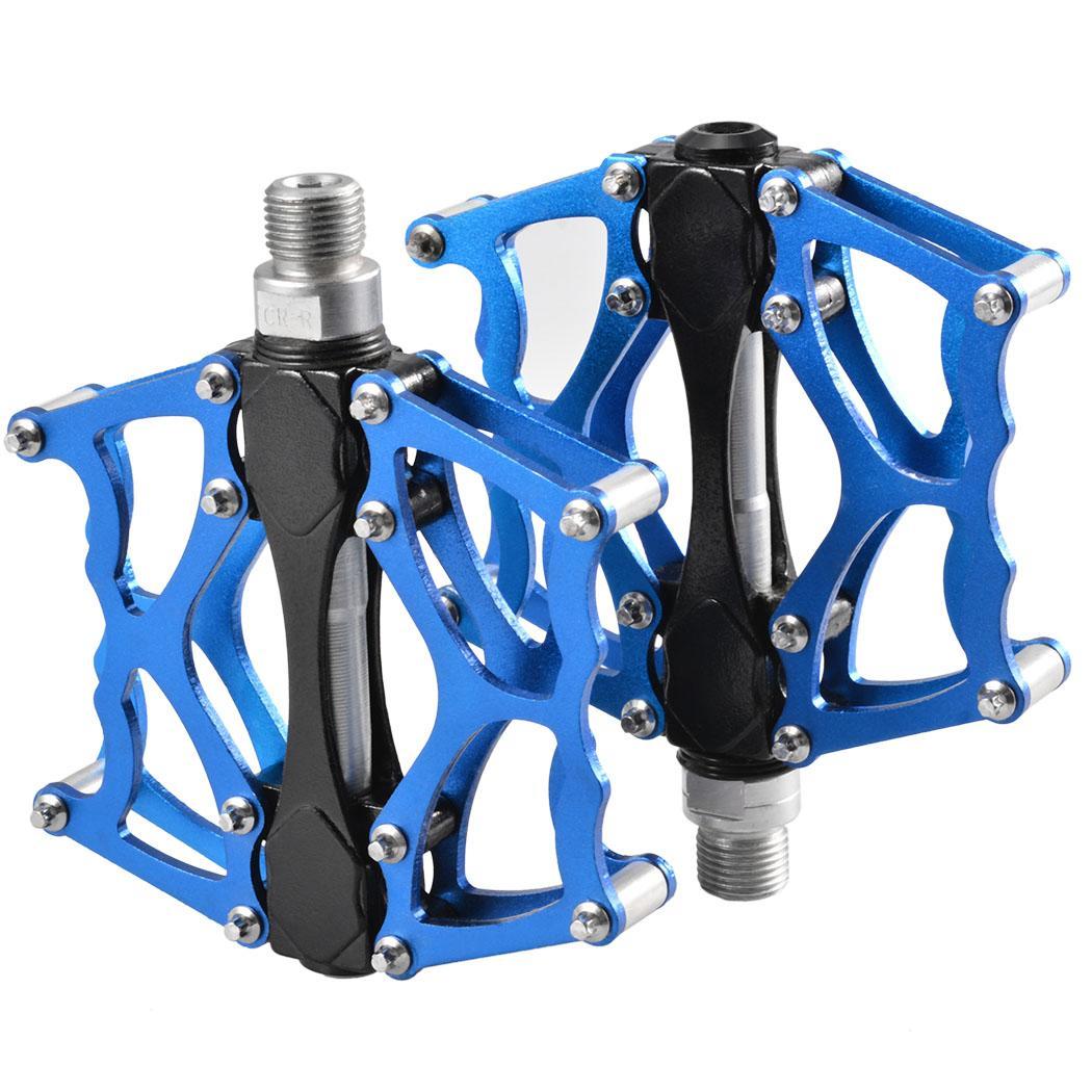 Blue Mountain Bike Platform Pedals Flat Sealed Bearing Bicycle Pedals 9