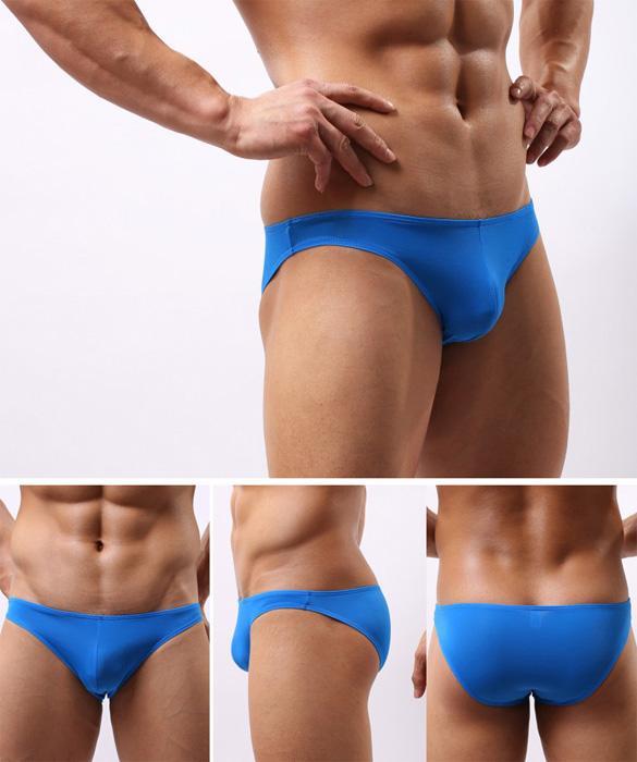 Mens Sexy Mini Boxer Briefs Underwear Comfy Enhance Bulge Pouch Bikini Boxers