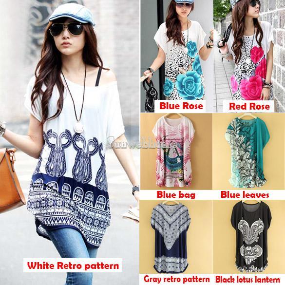 korean t shirt dress