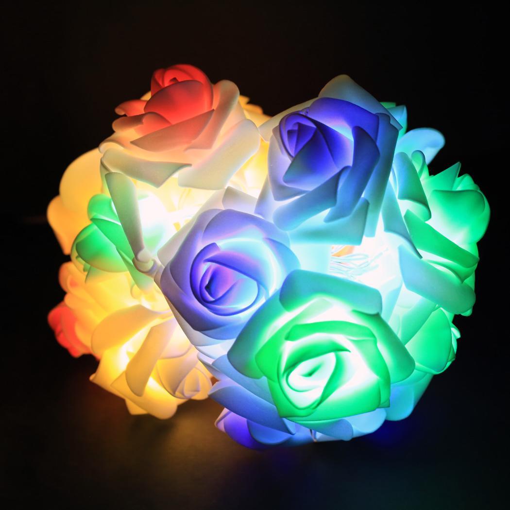 Colore batteria luce 2 metri 20 luci rosa decorazione fata ... Decorazione Romantico Giardino