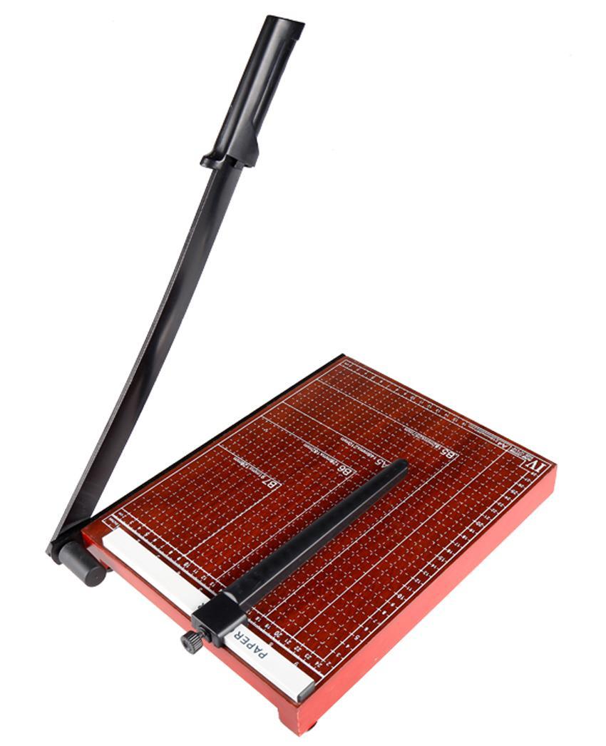 13 x 10" Paper Cutter Photo Trimmer Scrap Booking Guillotine Base Wood