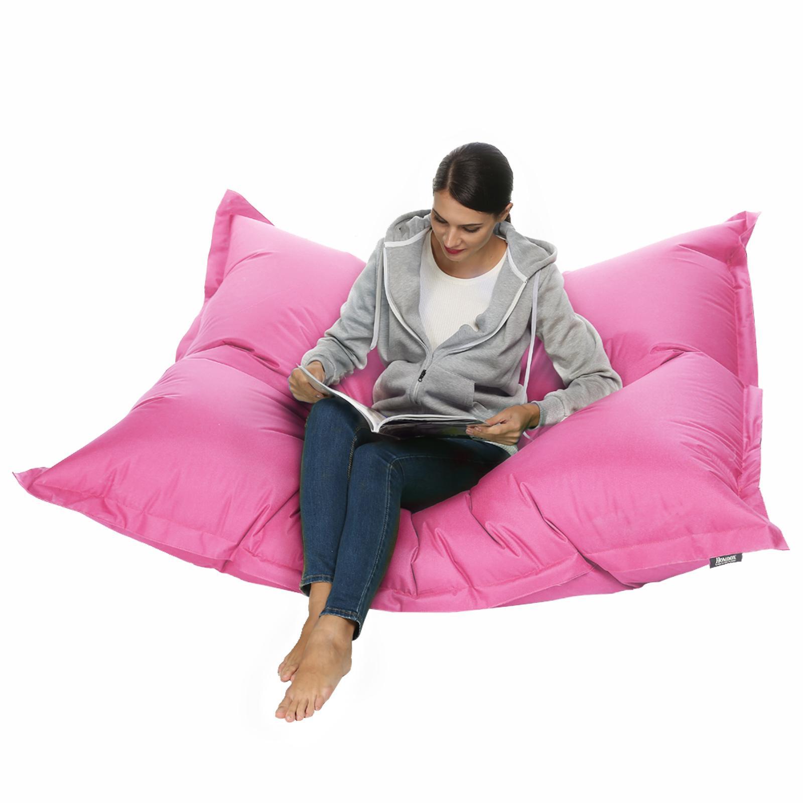 Hot XXL Adult Bean Bag Water Resistant Beanbag Lounger Gamer Cushion