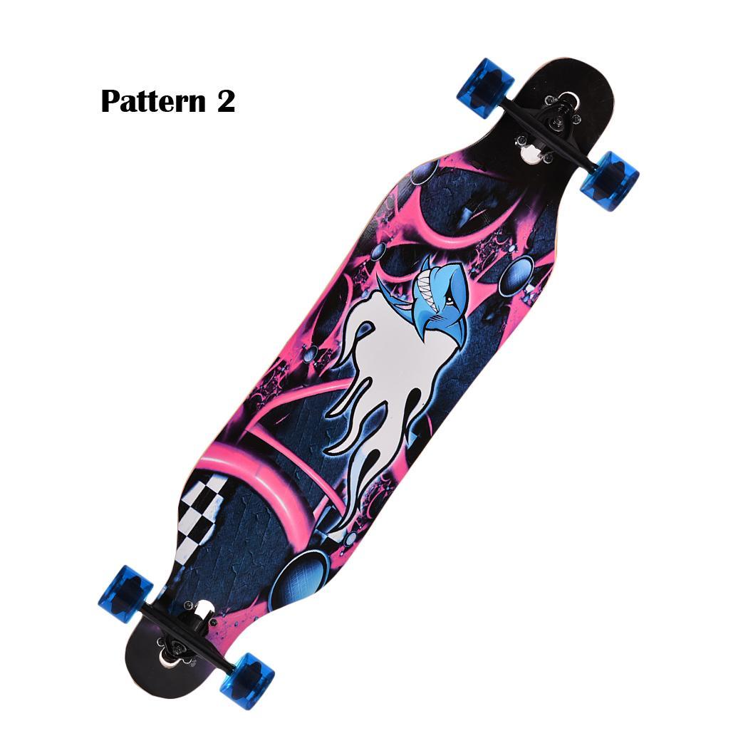 41" Skate Board Longboard Drop through Board Freeride Streetsurfer