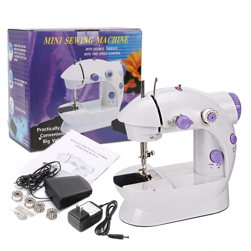 2Speed Mini Electric Compact Sewing Machine Portable Handheld eBay