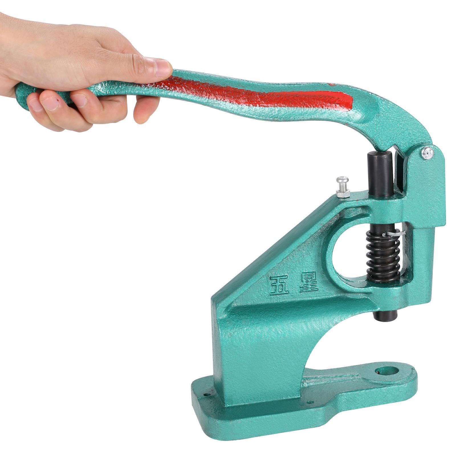 Hot Manual Grommet Machine 3 Dies 900 Grommets Eyelet Hand Press Tool Banner