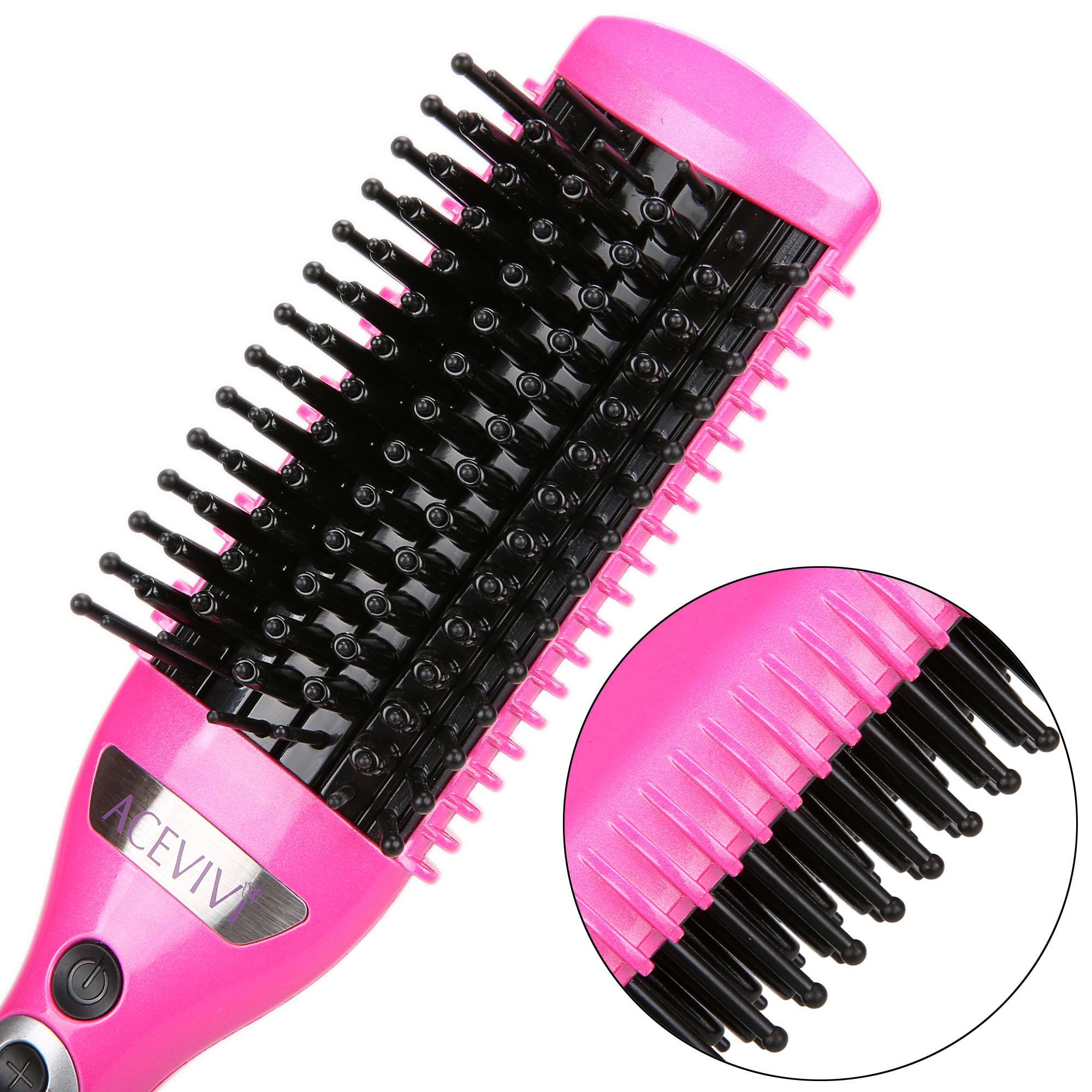 ACEVIVI 50W Electric Hair Straightener Comb Heating Detangling Hair