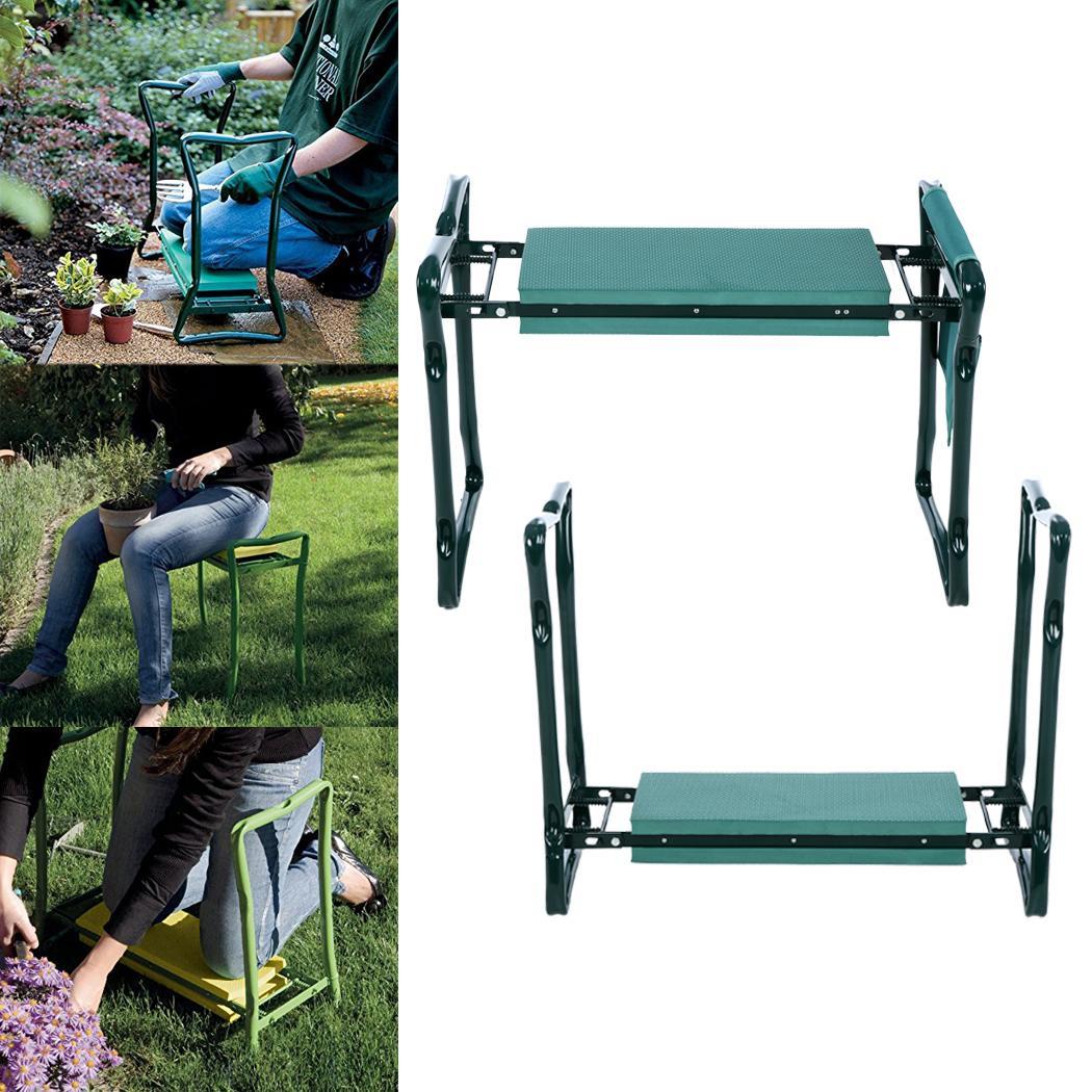 Hot Foldable Chair Gardening Kneeler Kneeling Knee Pads Seat Garden