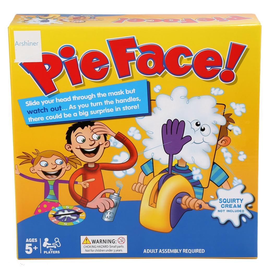 Pie Face Showdown Game Family Board Games Splat Cream Fun Toys for 5