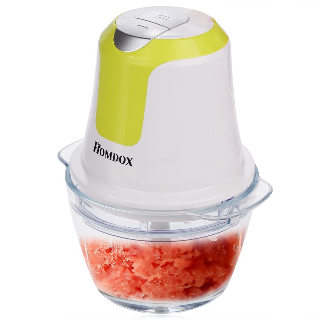 Electric BH6615 450W Food Processor Vegetable Chopper Glass Bowl eBay
