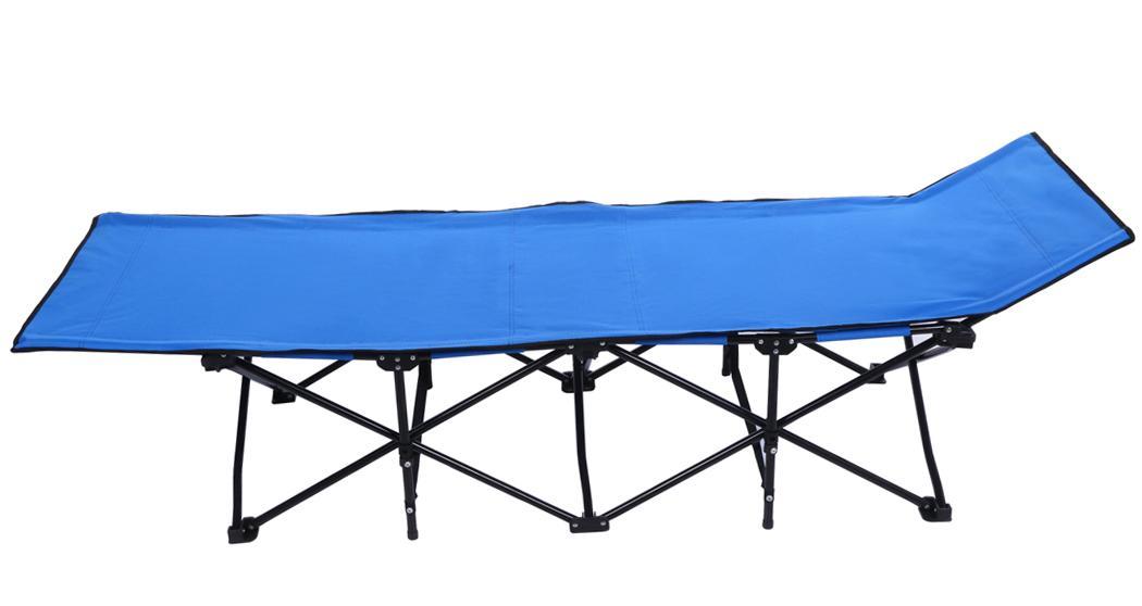 Foldable 600d Army Emergency Medical Cot Camping Sleeping Bed Cot Blue 