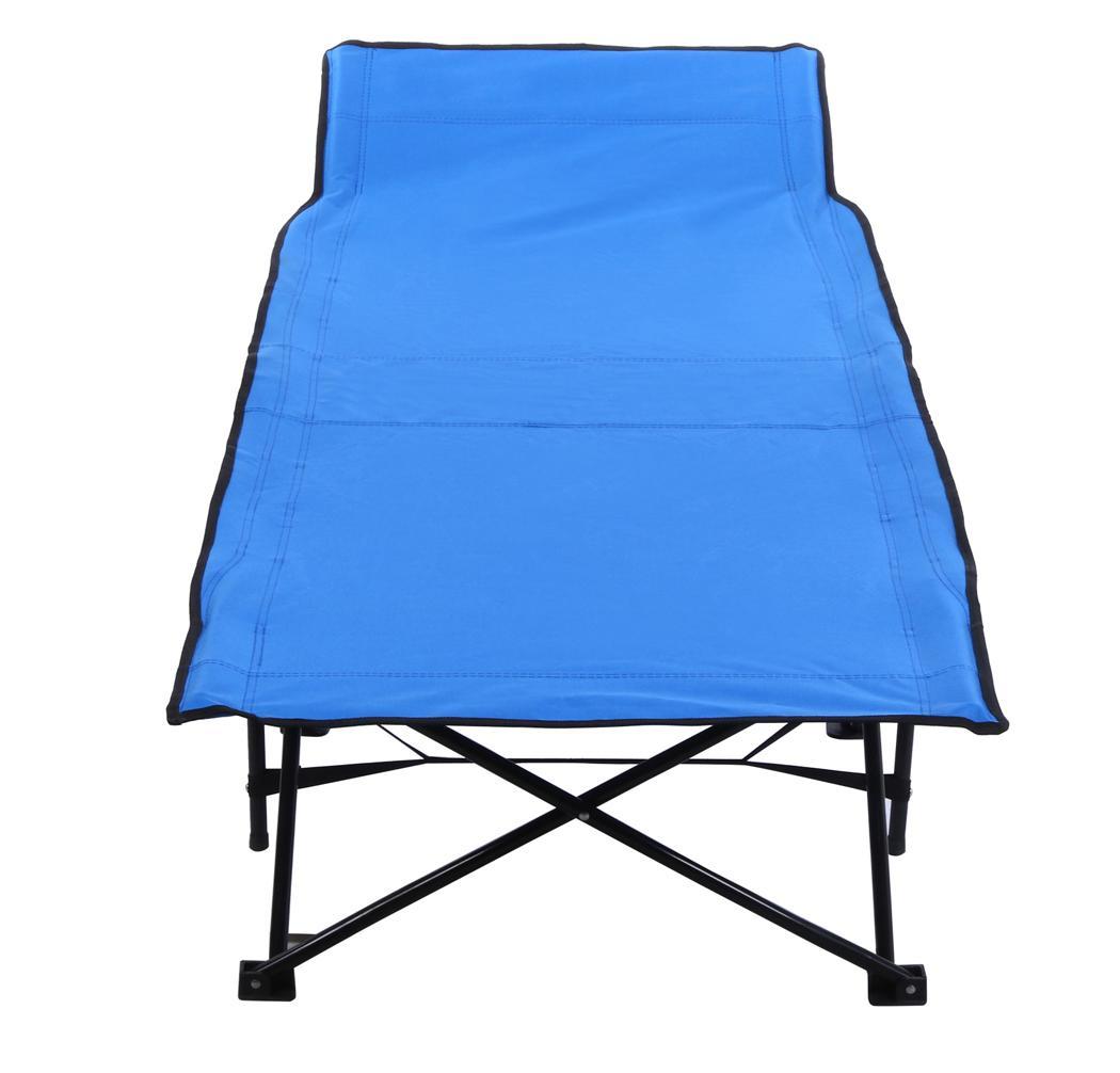 Foldable 600D Army Emergency Medical Cot Camping Sleeping Bed Cot Blue 72.9" eBay