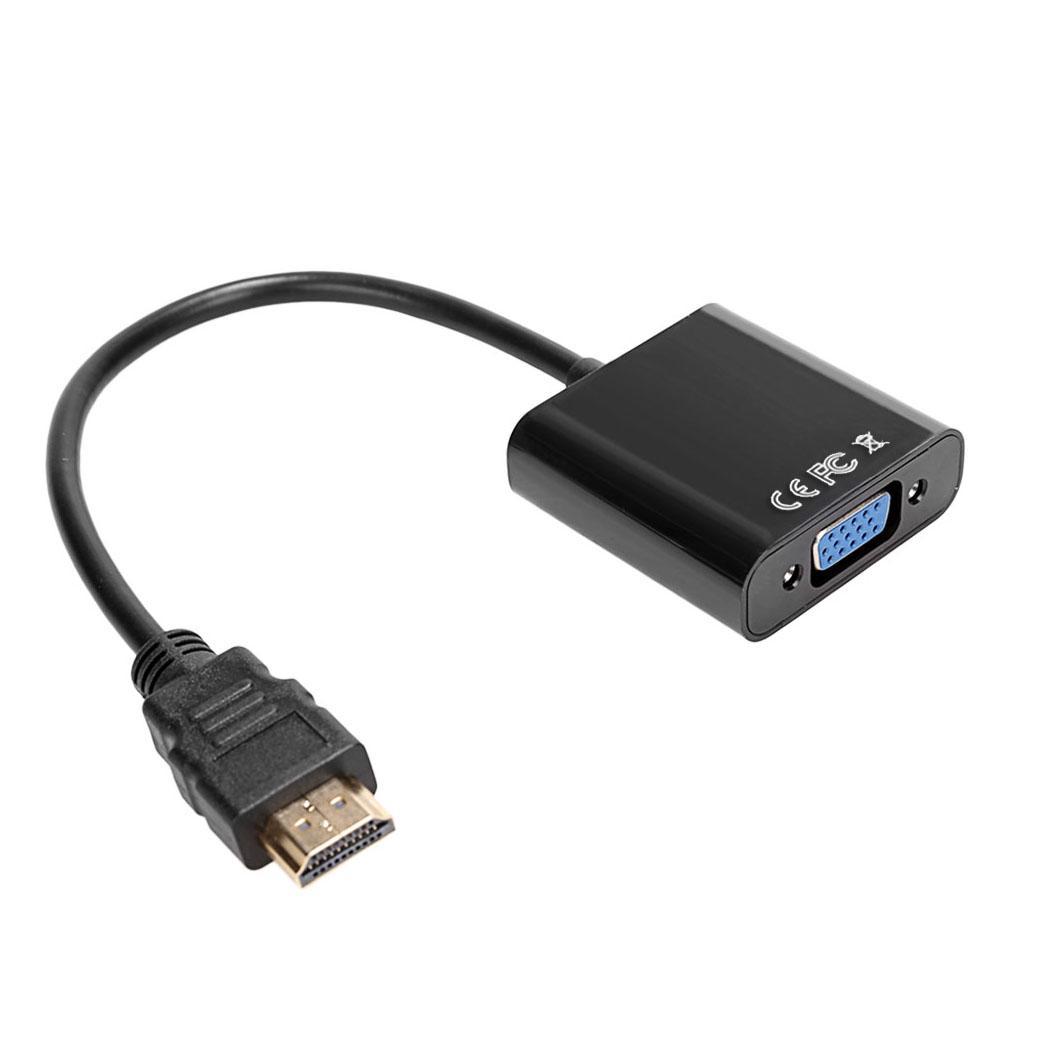 1080P HDCP HDMI Male to VGA Female Video Converter Adapter Cable for