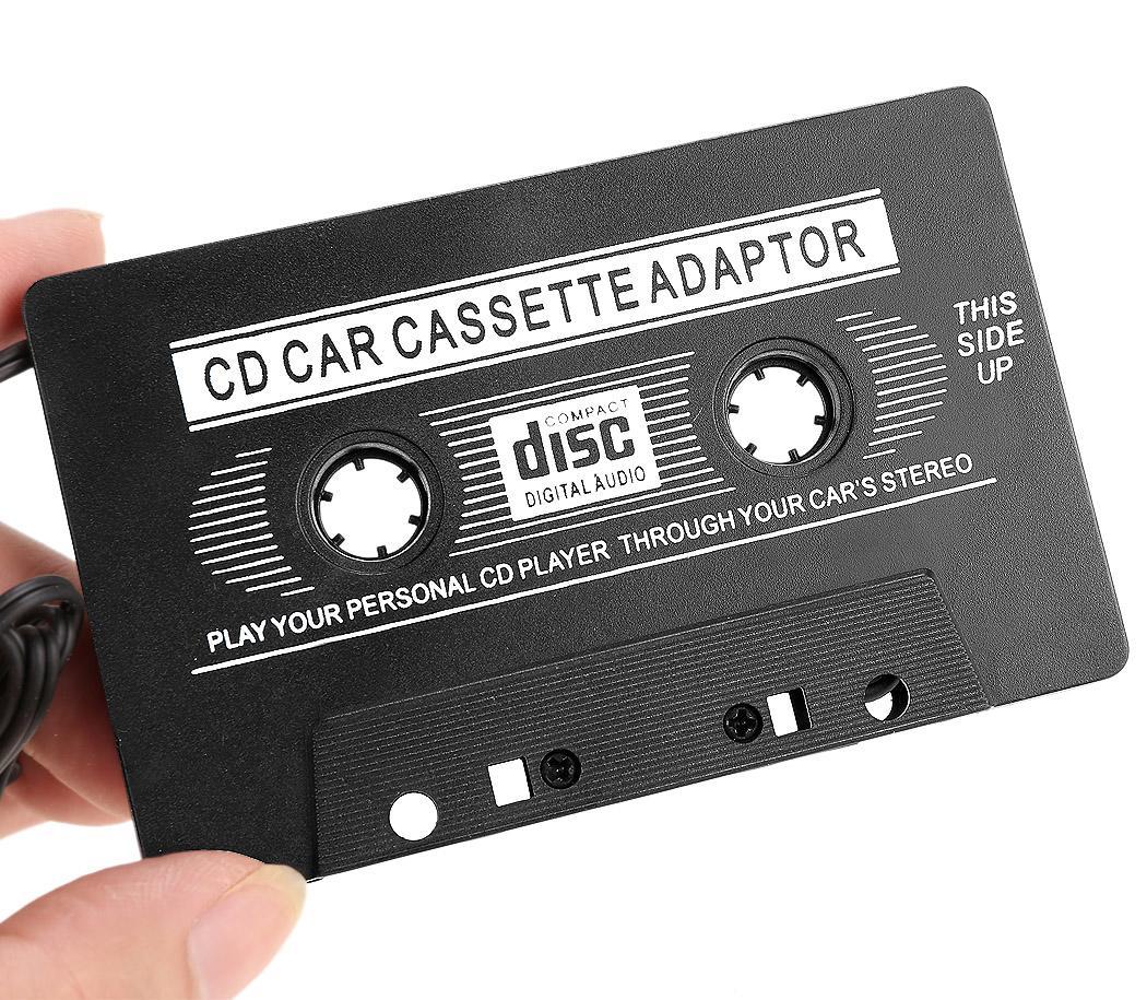 Car Cassette Tape AUX Audio Adapter CD iPod iPhone Player MP4 MP3 3.5mm