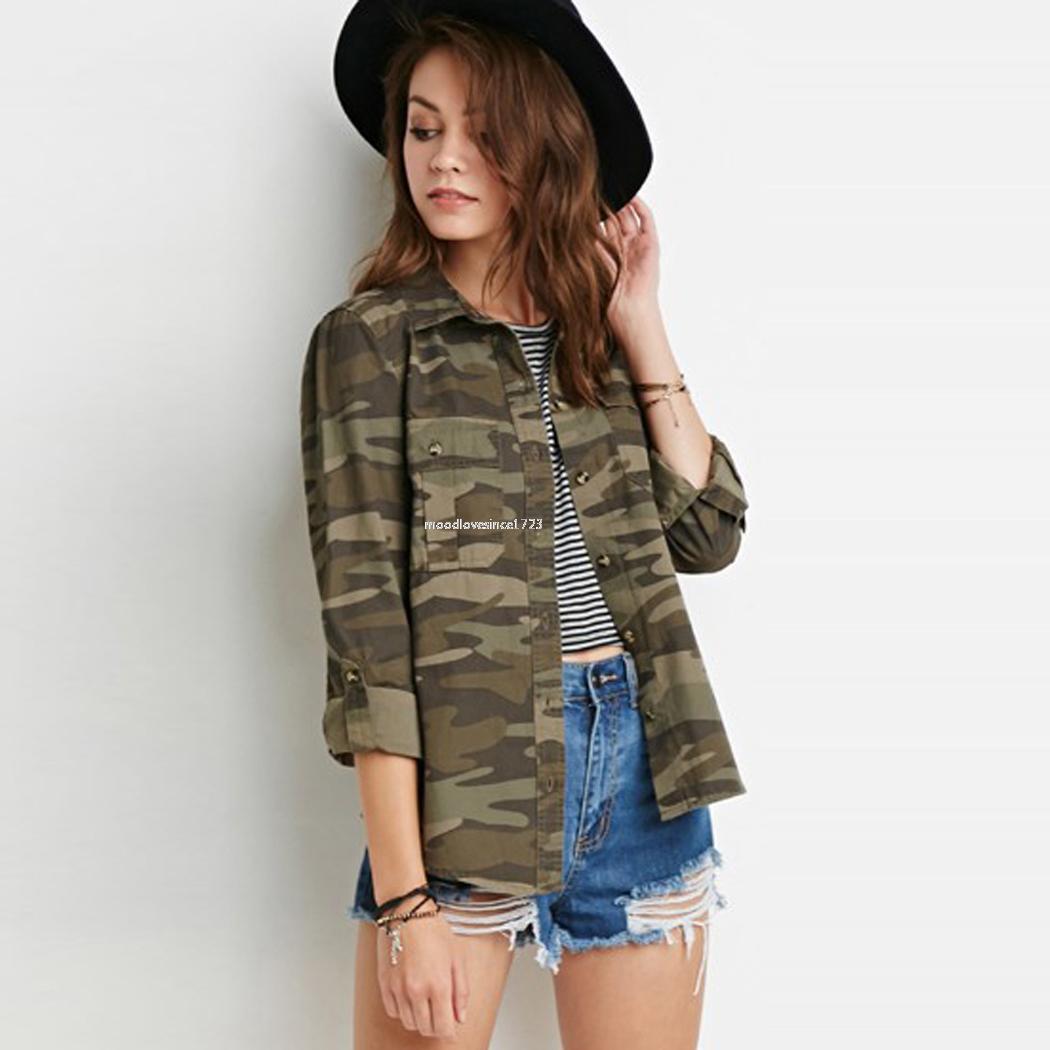 camouflage shirt womens uk