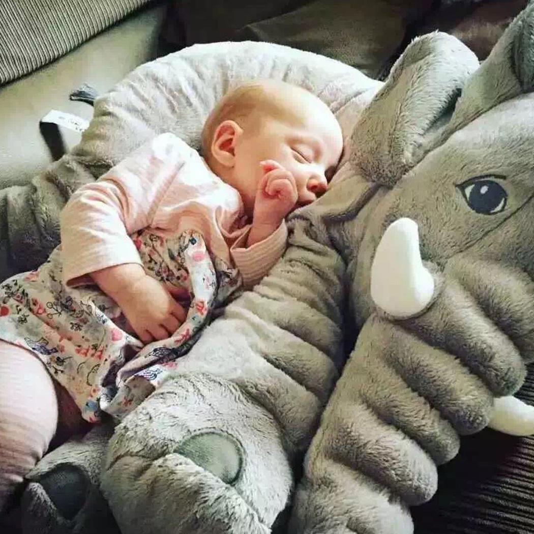 pillow nap elephant