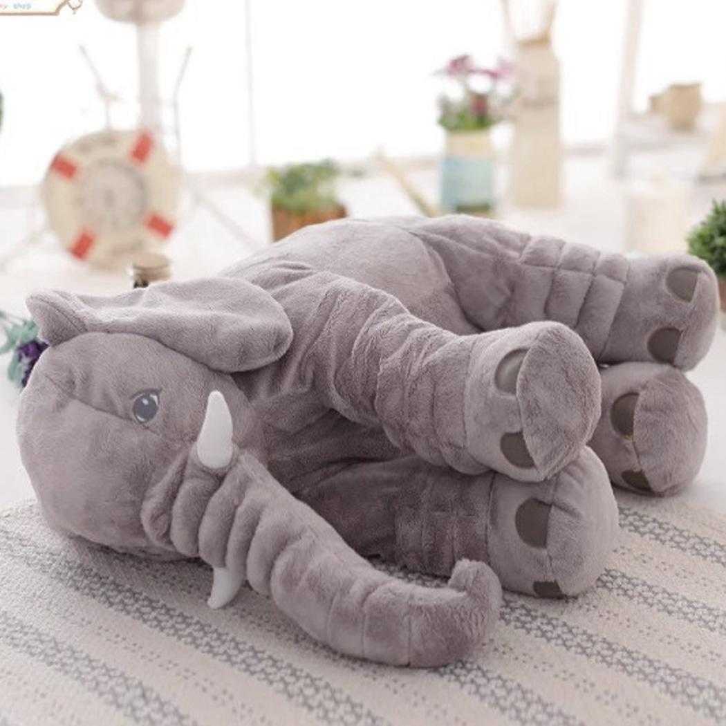 baby soft plush elephant sleep pillow