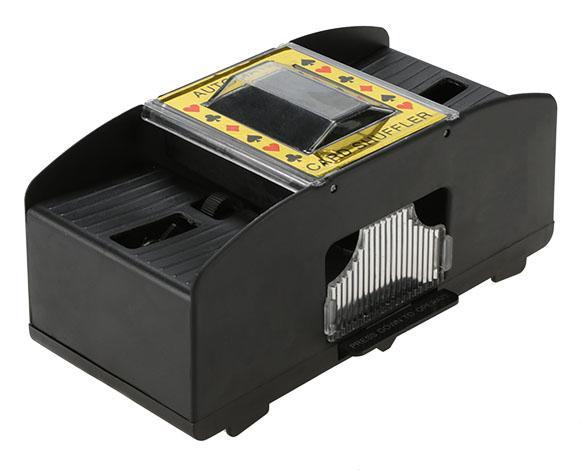 Casino 6 deck automatic card shuffler bridge and stand