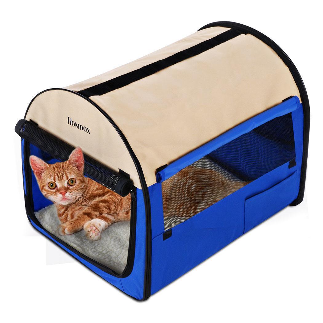 24" 38" Dog Cat Pet Portable Carrier Canvas Crate Bag Portable