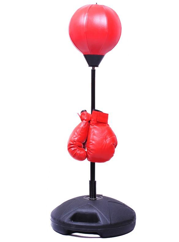IS6H Standing Punching Boxing Bag Glove Set Kids Toy Bag Agility Speed Ball Hot
