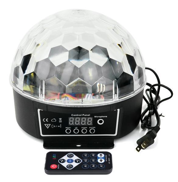 3W DJ Club Pub Disco Party Hot Crystal Magic Ball RGB LED Stage Effect Light