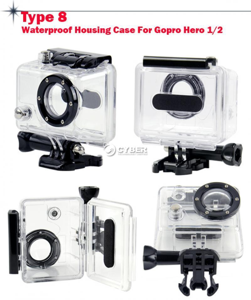 Accessory Waterproof Housing Case Head Chest Mount Harness for GoPro Camera DZ88