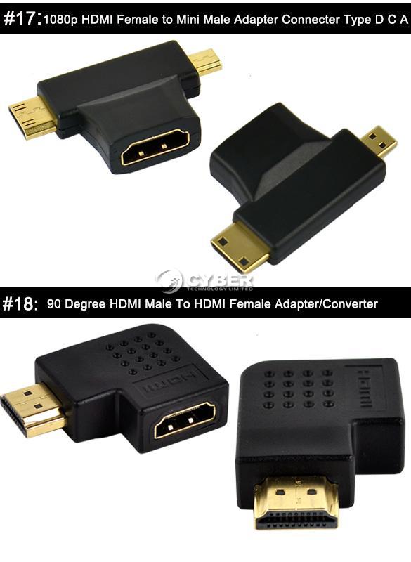 HDMI Femal HDMI Micro DVI D Male to Female Adapter Connector Converter DZ88