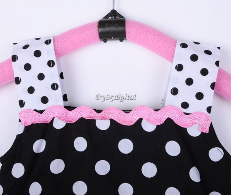 Baby Girl's Kid Lace Princess Skirt Dress Polka Dot Outfit Pettiskirt Tutu Dress