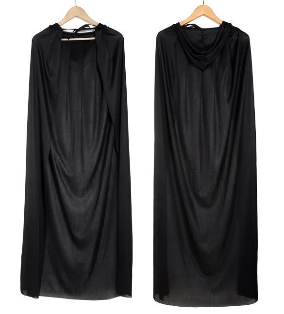 Unisex Adult Halloween Long Hooded Hoodie Cape Cloak Fancy Dress ...
