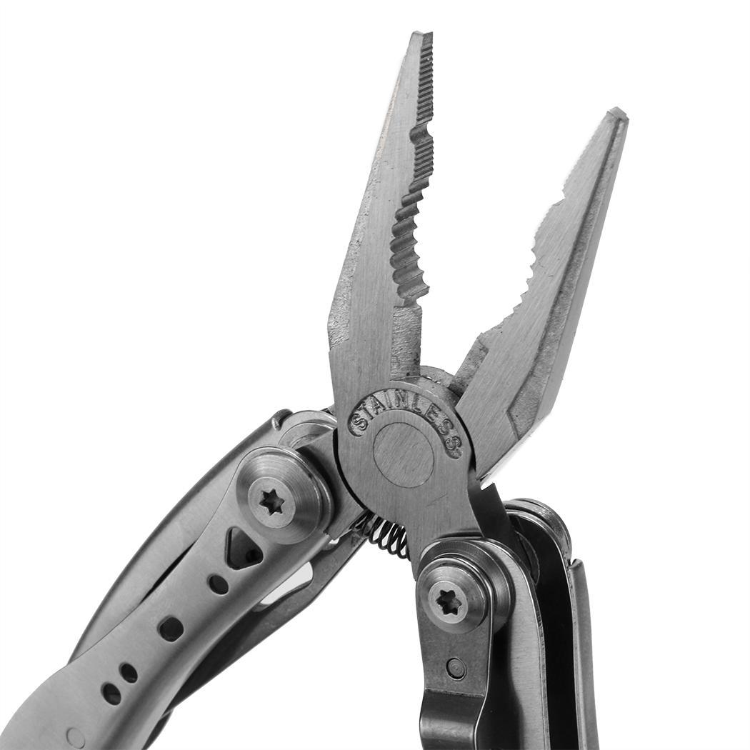 Silver Skeletool Pocket Multi-Tool Knife,Needlenose Pliers,Regular ...