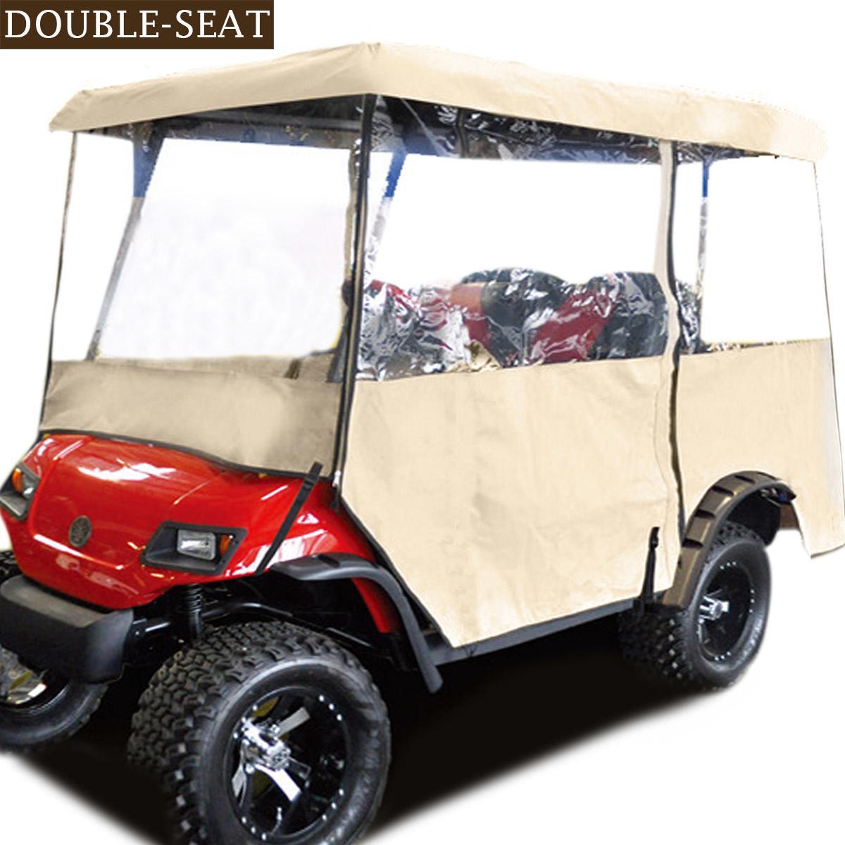 2 Passenger Driving Enclosure Golf Cart Cover.Fit for EZ Go,Club Car | eBay