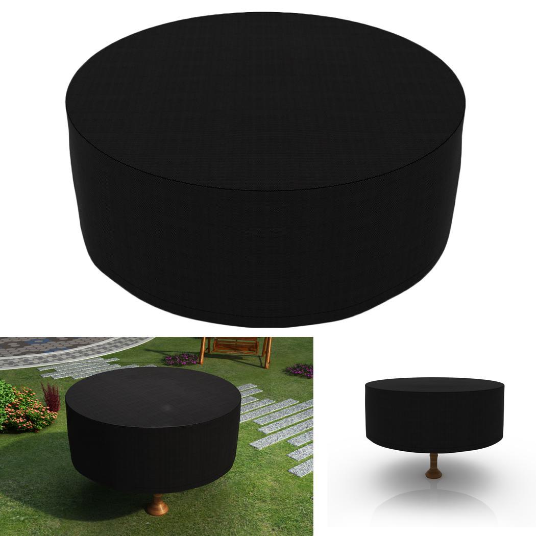 HOMDOX Schutzhülle Gartenmöbel Rund Abdeckung Sitzgruppe Abdeckplane