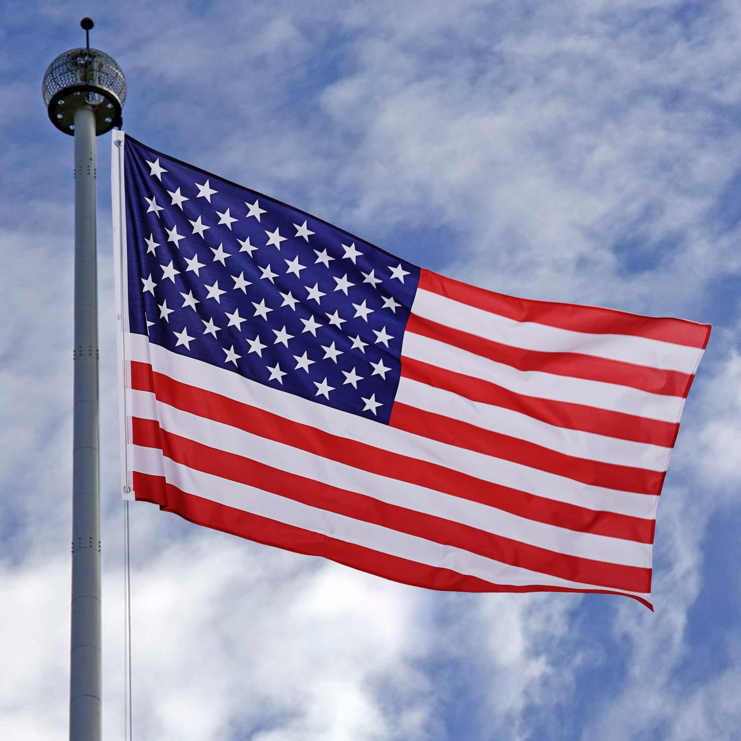 3 x 5,2 Ft drapeau américain rayures étoiles USA drapeau américain Achat / Vente banderole