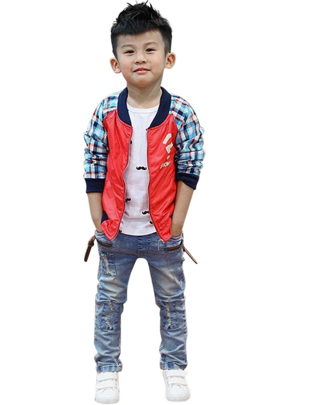 boys elastic waist uniform pants