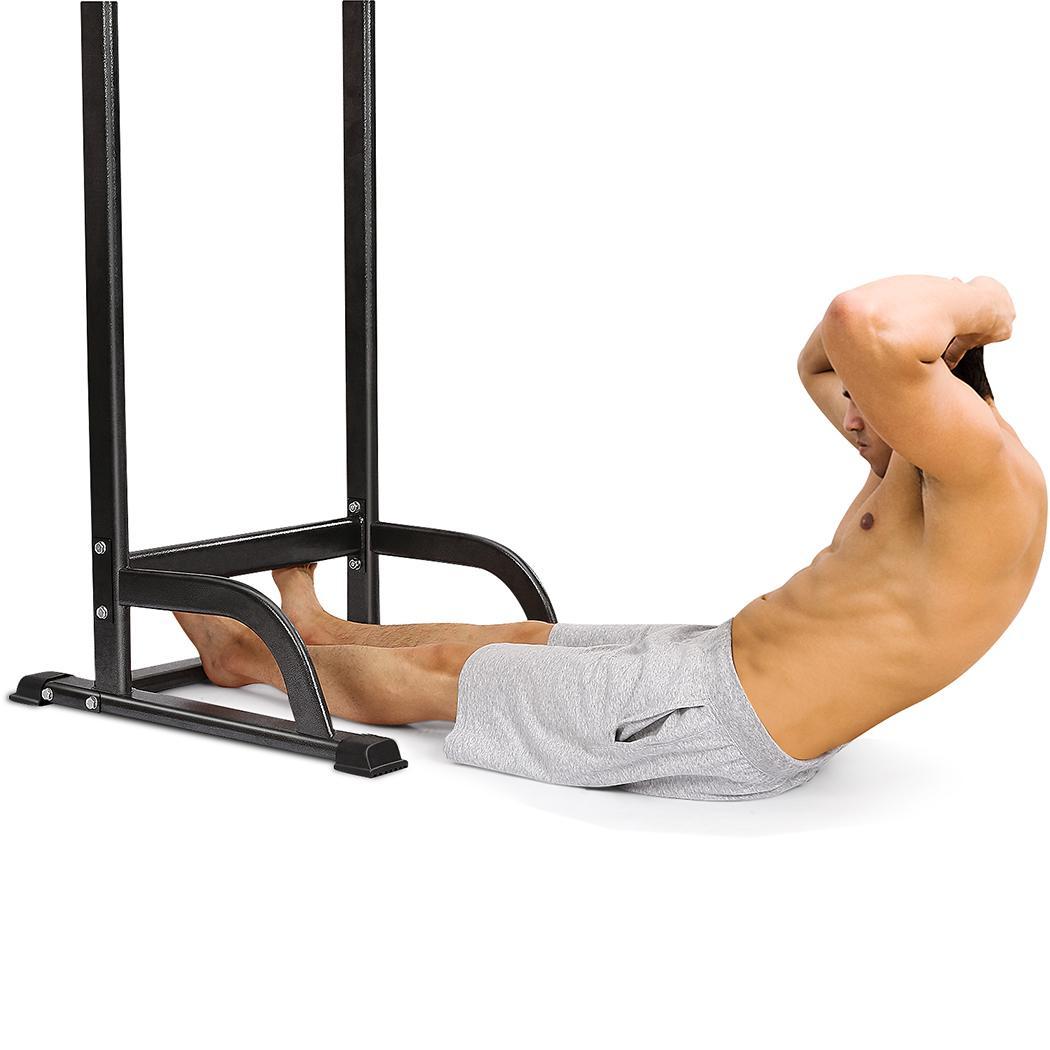 Pull Up Bar Free Standing Alone Dip Station Abs Machine