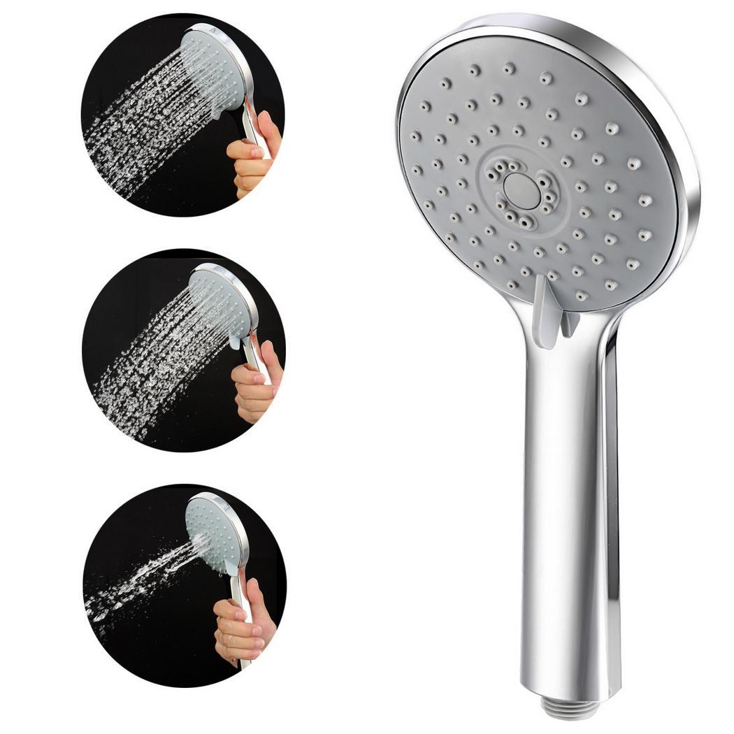 Round Bath Bathroom Bathhouse Top Shower Handheld Sprinkler 3 Spray ...