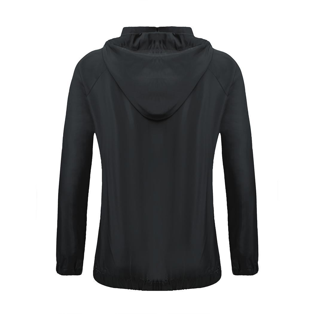 Download Women Hooded Raglan Long Sleeve Front-Zip Lightweight ...