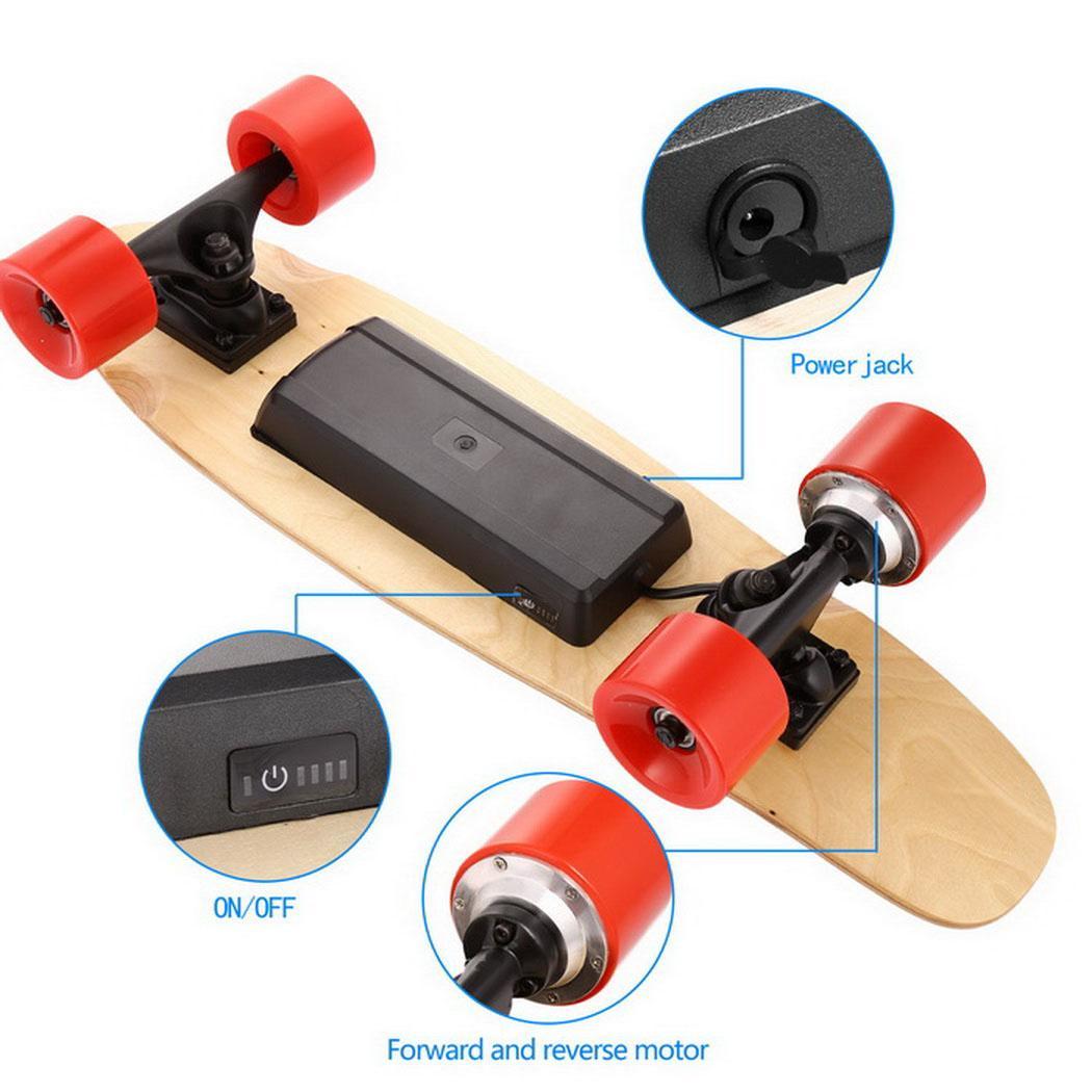 Electric 250W Moterized Longboard Skateboard Wireless Remote Control ...